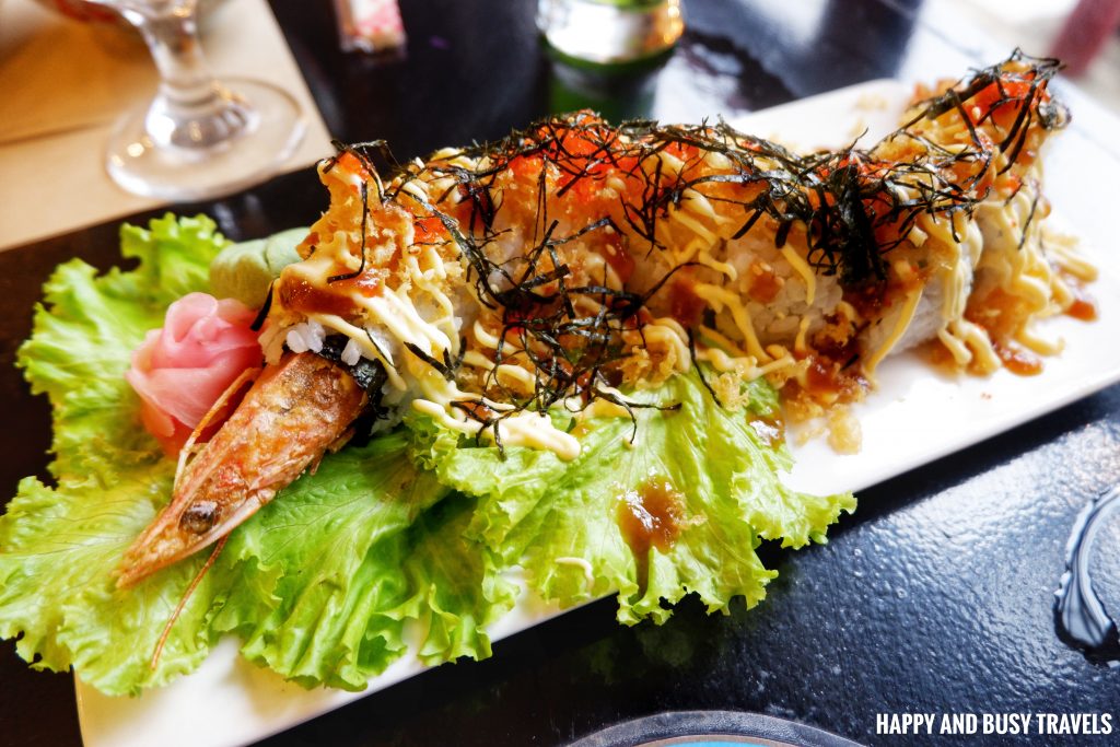 Dragon Maki Aozora at the Farm - Happy and Busy Travels Where to Eat in Tagaytay