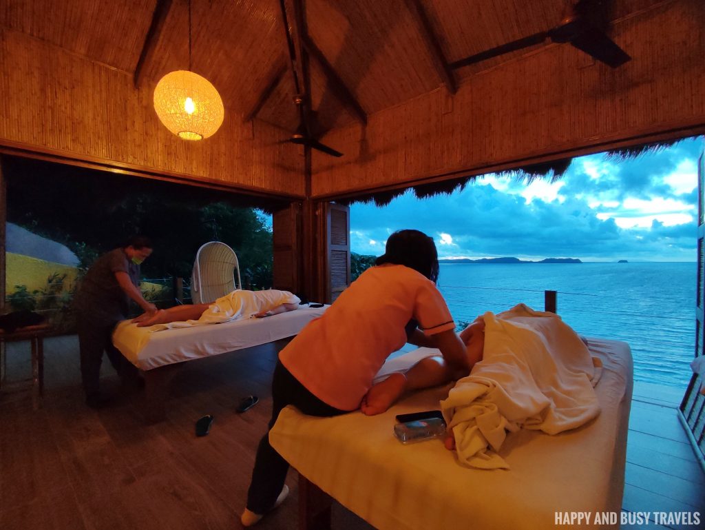 romantic sunset whole body massage Buceo Anilao - Happy and Busy Travels Where to stay in Batangas Where to Dive in Batangas