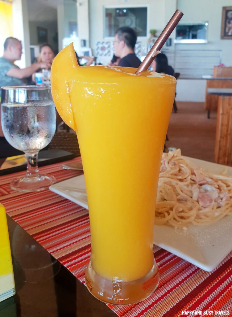 ripe mango shake Buceo Anilao - Happy and Busy Travels Where to stay in Batangas Where to Dive in Batangas