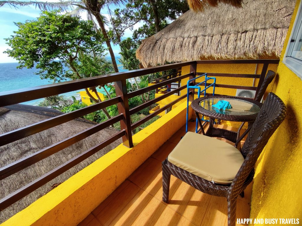 balcony sea view superior room Buceo Anilao - Happy and Busy Travels Where to stay in Batangas Where to Dive in Batangas