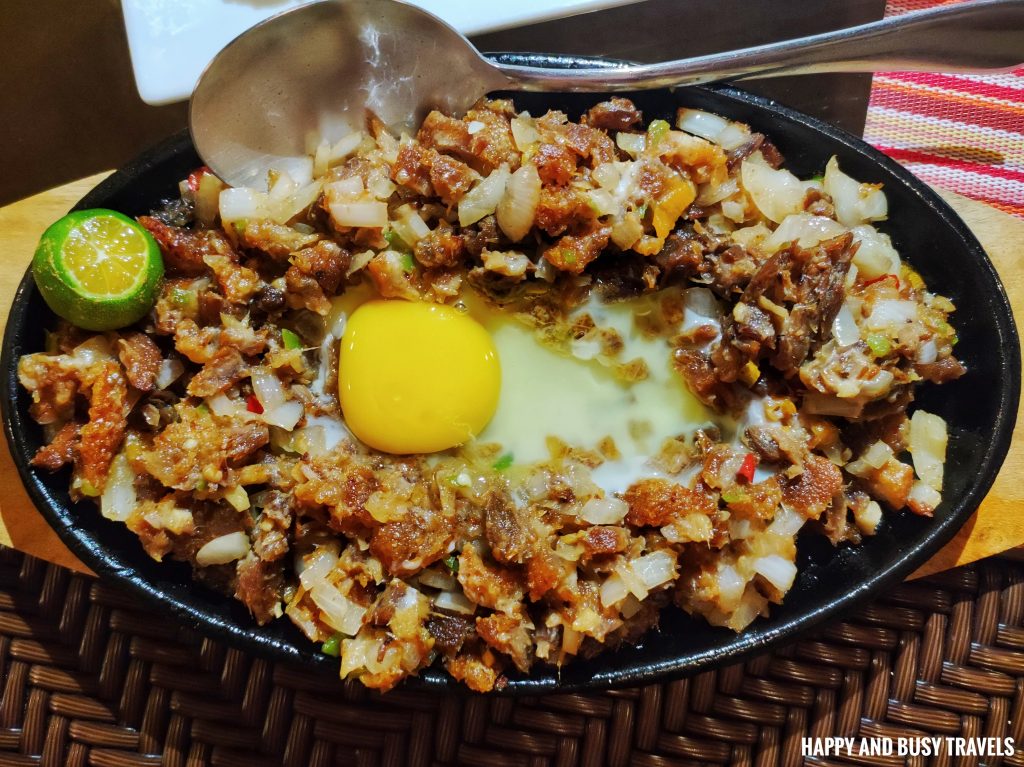 pork sisig Buceo Anilao - Happy and Busy Travels Where to stay in Batangas Where to Dive in Batangas