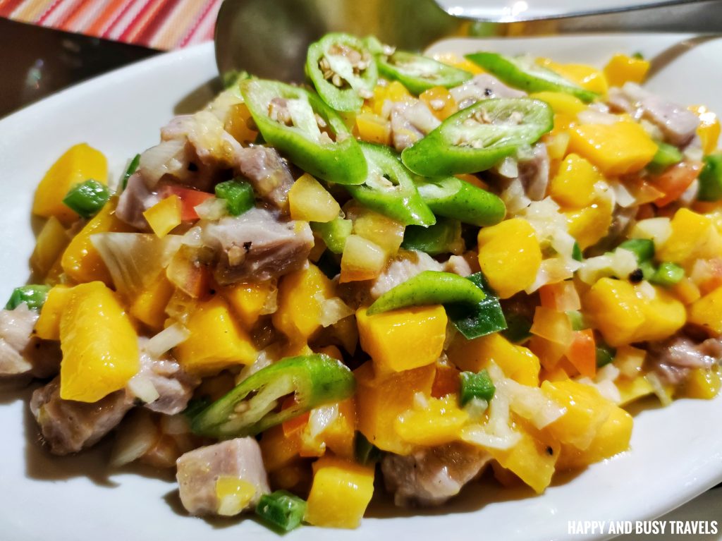 Fish Mango Ceviche Buceo Anilao - Happy and Busy Travels Where to stay in Batangas Where to Dive in Batangas