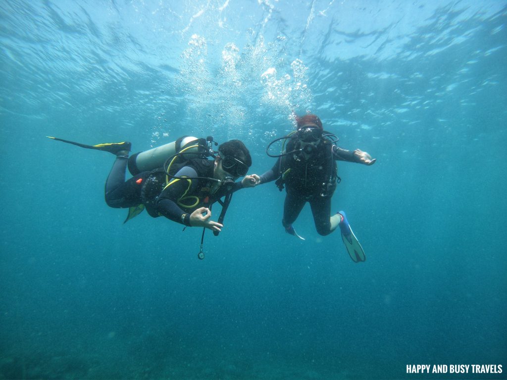 Discovery Scuba Diving Where to get scuba diving lessons Scandi Divers - Where to stay in Puerto Galera Lalaguna - Happy and Busy Travels