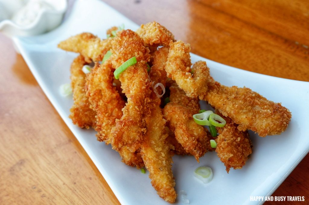 chicken fingers Sky View restaurant and bar Scandi Divers - Where to stay eat in Puerto Galera Lalaguna - Happy and Busy Travels