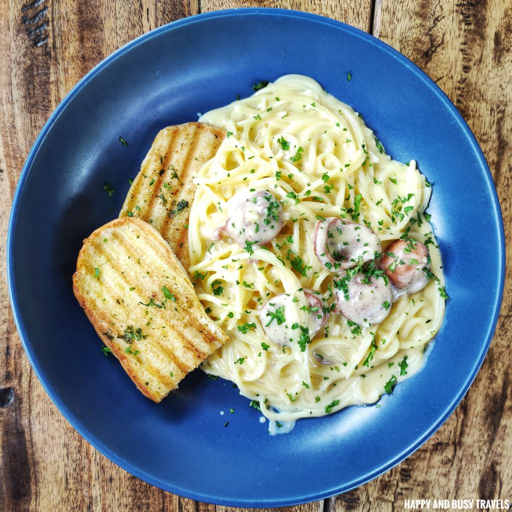 three cheese sausage pasta Talaarawan Farm Cafe - Happy and Busy Travels Where to eat in silang cavite