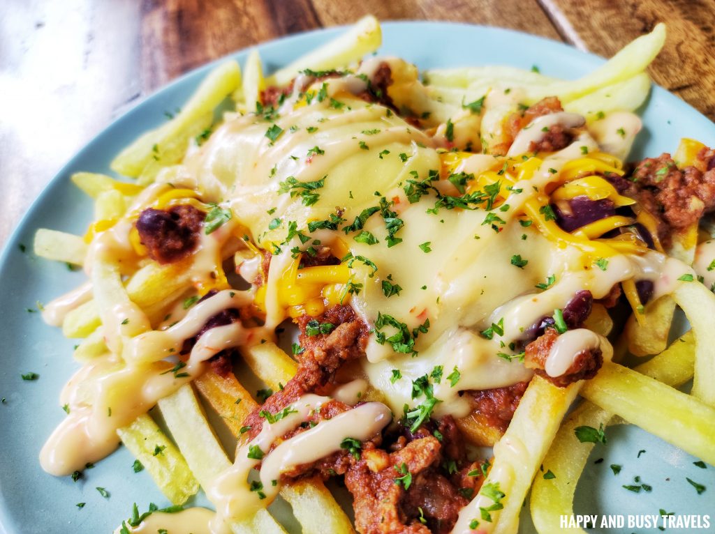 Chilli con carne french fries Talaarawan Farm Cafe - Happy and Busy Travels Where to eat in silang cavite