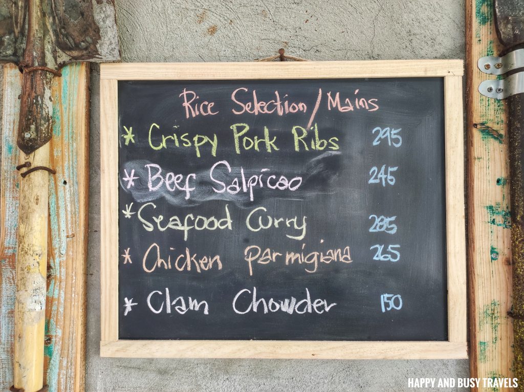 menu Talaarawan Farm Cafe - Happy and Busy Travels Where to eat in silang cavite