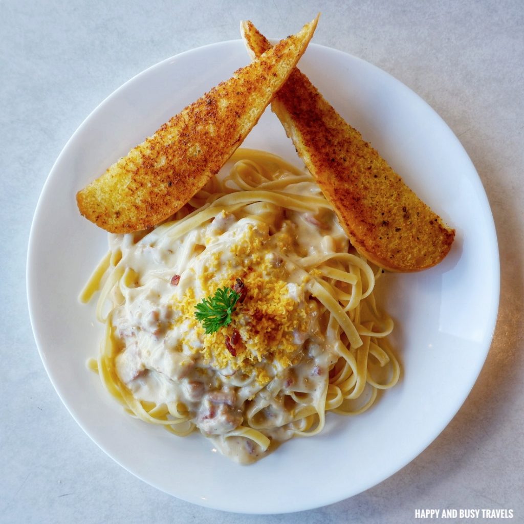 Creamy Carbonara Fat Cousins Diner Tagaytay - Where to eat in Tagaytay - Unlimited - Happy and Busy Travels