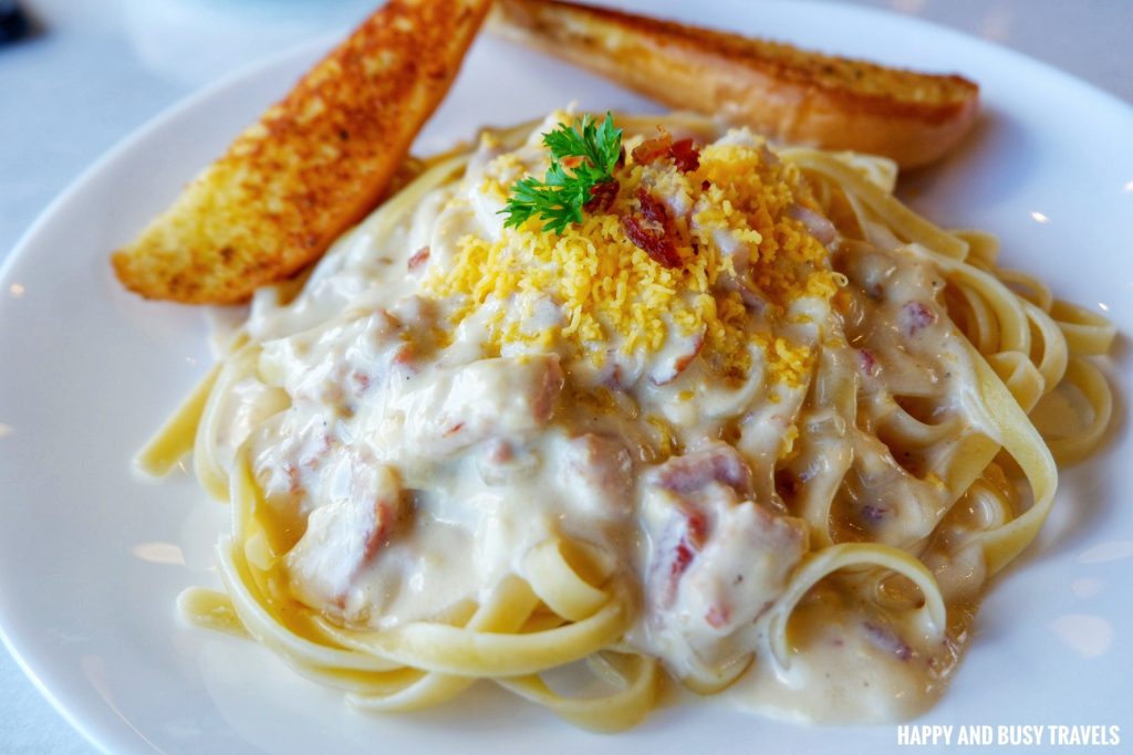 Creamy Carbonara Fat Cousins Diner Tagaytay - Where to eat in Tagaytay - Unlimited - Happy and Busy Travels