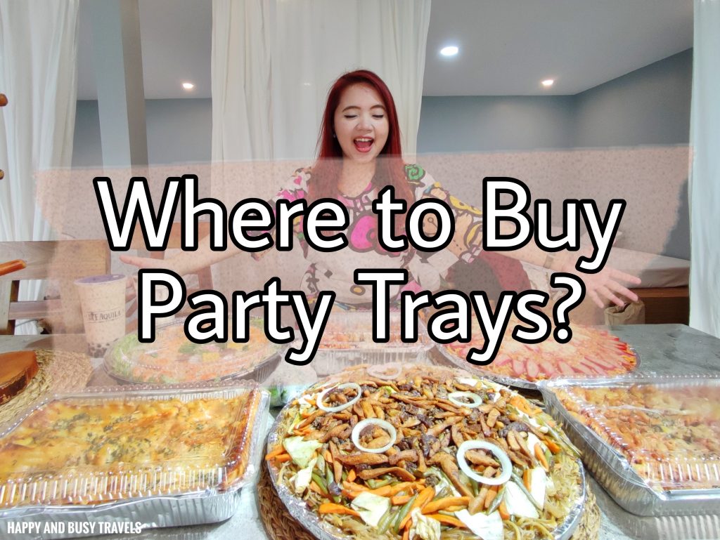 Where to buy party trays food - Happy and Busy Travels