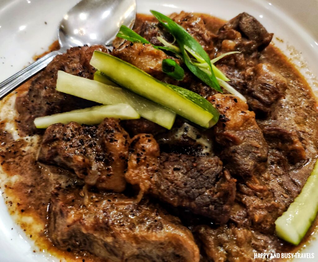 Beef Rendang Cucina Higala Mindanao HEritage Cuisine - Where to eat in CDO Cagayan de Oro - Happy and Busy Travels
