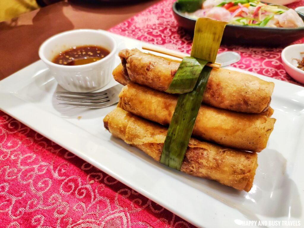 Pork Sisig Crispy Lumpia Cucina Higala Mindanao HEritage Cuisine - Where to eat in CDO Cagayan de Oro - Happy and Busy Travels