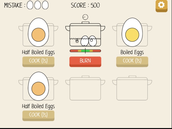 Culinary Schools Games - The Boiled Eggs - Happy and Busy Travels Free online Games