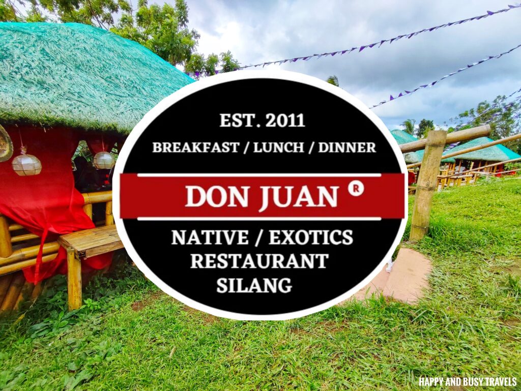 Don Juan Restaurant Tagaytay - Happy and Busy Travels