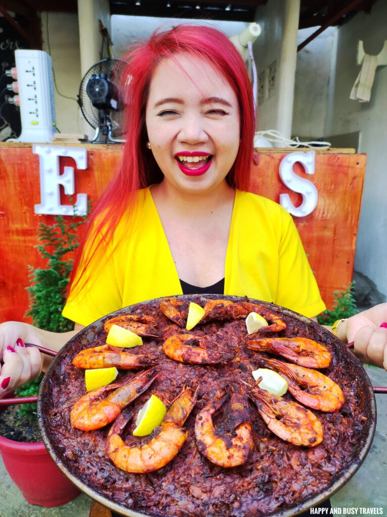 paella negra Eans Grilled Burgers - Where to eat in Silang Tagaytay - Happy and Busy Travels