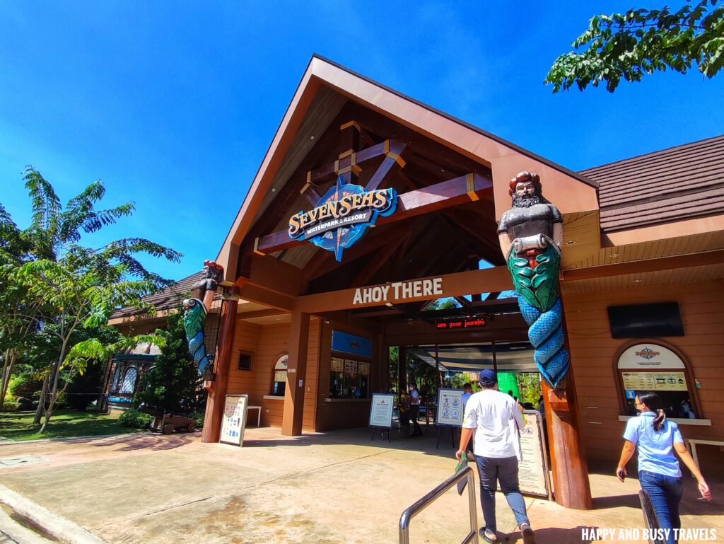 Entrance Seven Seas Waterpark and Resort - Where to go in CDO Cagayan De Oro Tourist Spots - Happy and Busy Travels