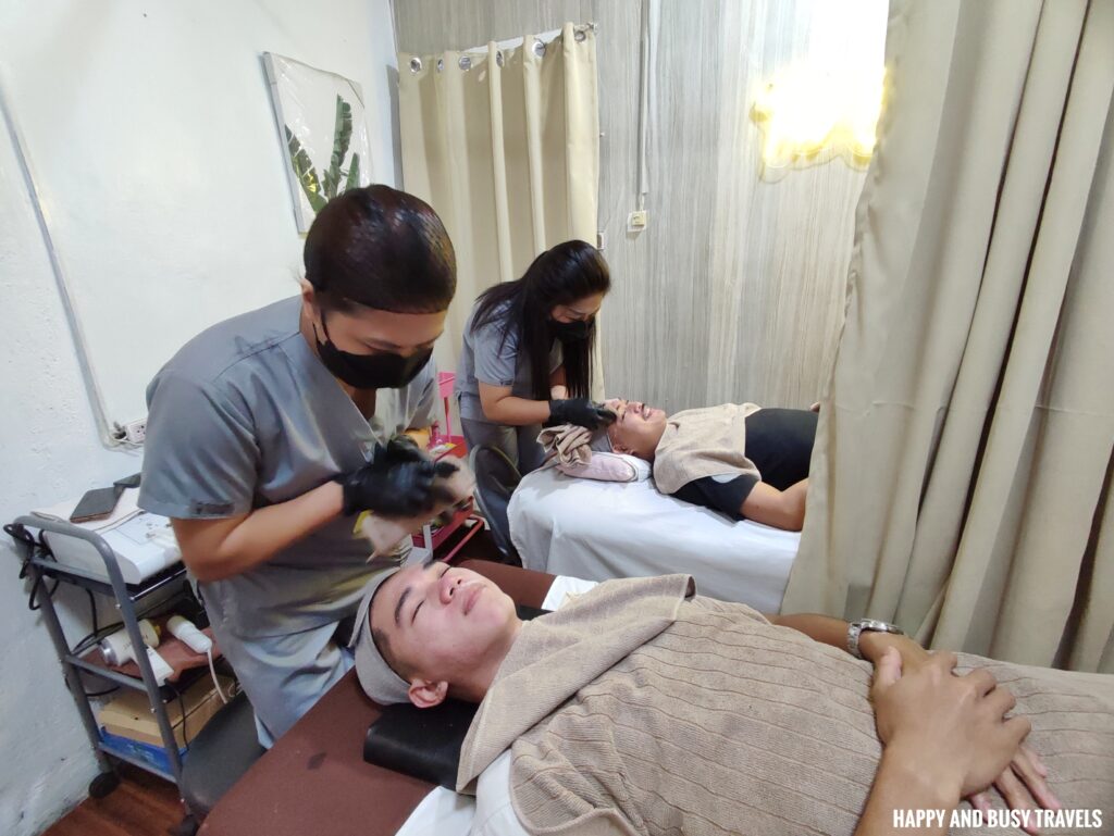 Justin Suaviso Mikee Padila Dasmarinas Trends Facial Glamourify Wellness Spa Cavite - Happy and Busy Travels