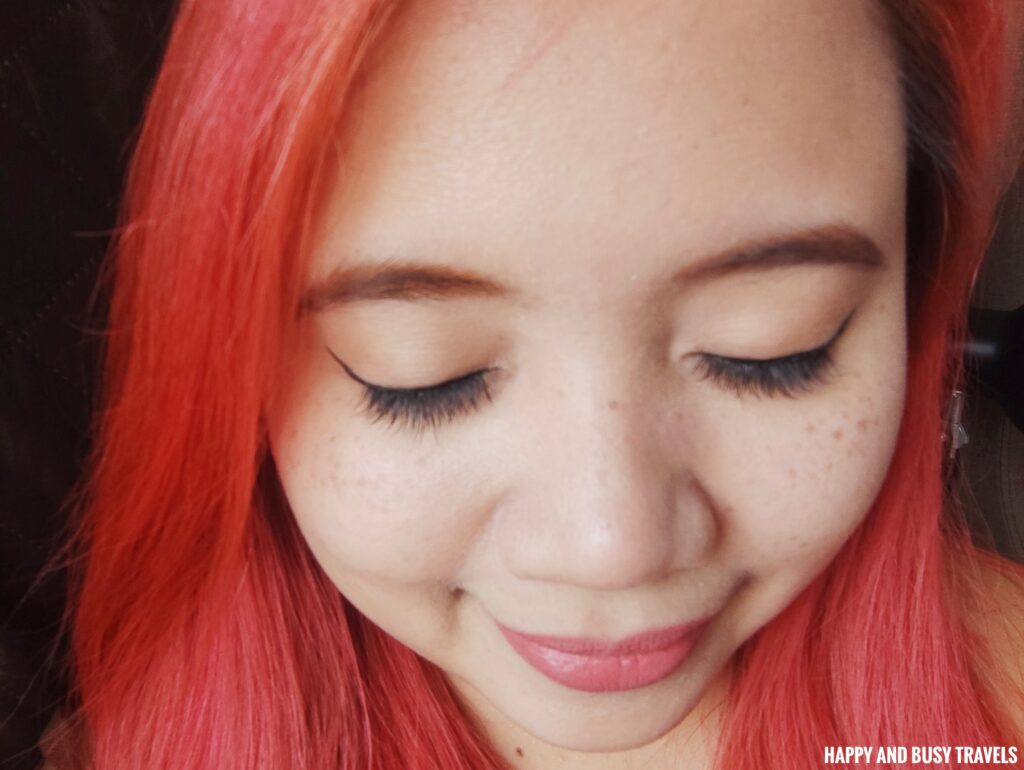 volume eyelash extension Glamourify Wellness Spa Cavite - Happy and Busy Travels