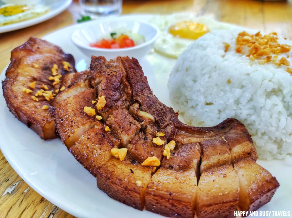 Liempo silog Apoloco Cafe - Your secret hideaway - Where to eat in alfonso - Secret cafe - Happy and Busy Travels