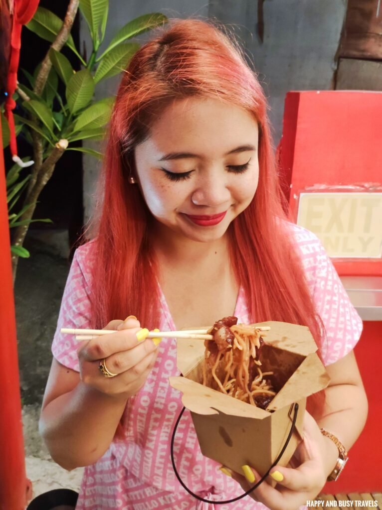 Pork Char siu noodles Bun Bun Boracay - Where to eat in Boracay - Chori Burger - Happy and Busy Travels