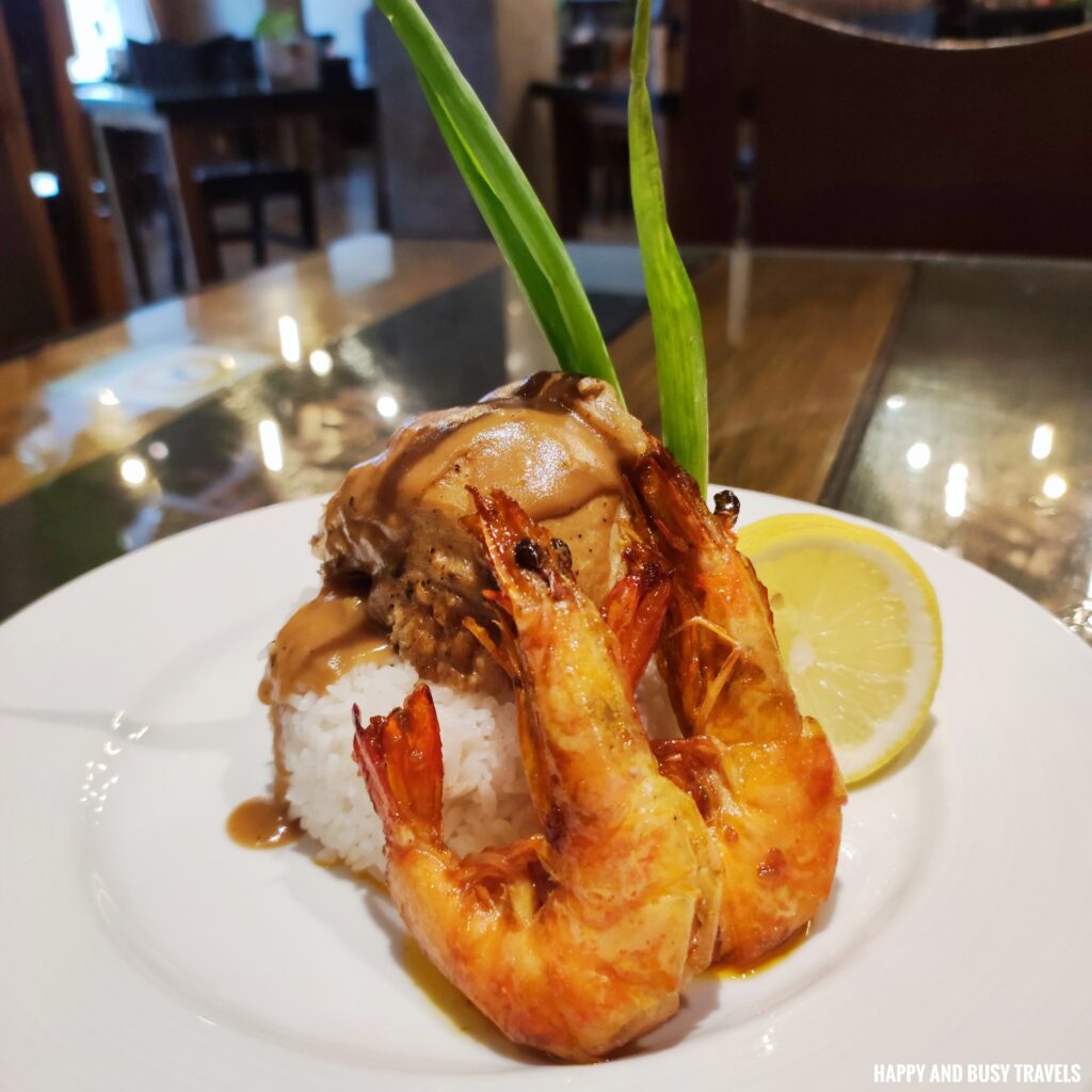 shrimp chicken Aloha Boracay Island Grill - Where to eat in Boracay Restaurants - Happy and Busy Travels