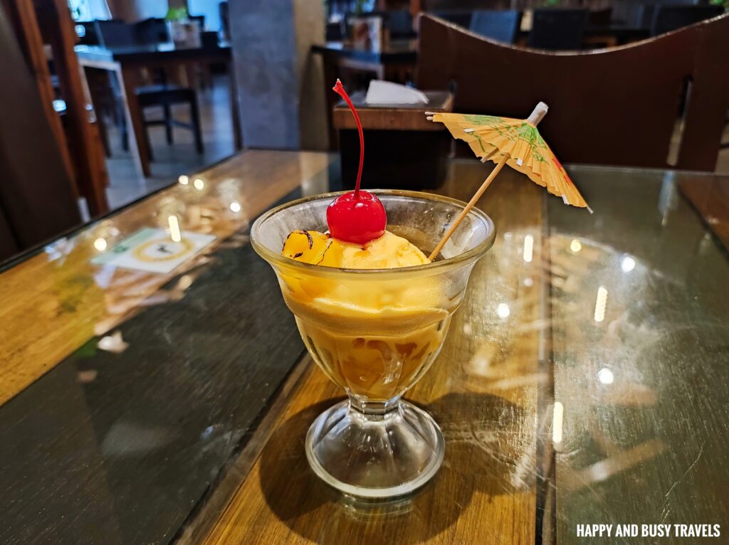 mango ice cream Aloha Boracay Island Grill - Where to eat in Boracay Restaurants - Happy and Busy Travels