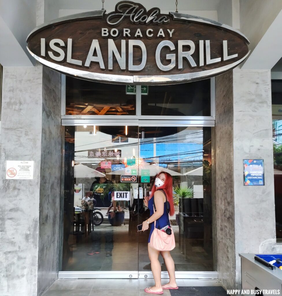 Aloha Boracay Island Grill - Where to eat in Boracay Restaurants - Happy and Busy Travels