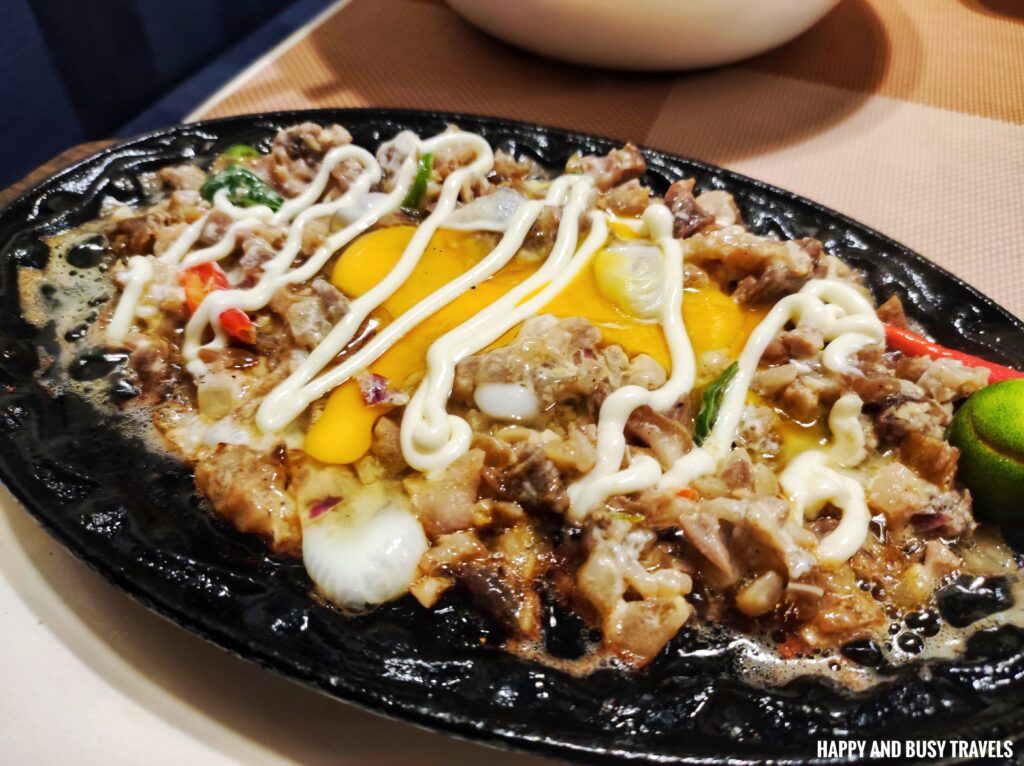 sisig Dining at Le Soleil de Boracay - Where to Stay in Boracay Hotel Resort Station 2 vacation staycation - Happy and Busy Travels beachfront