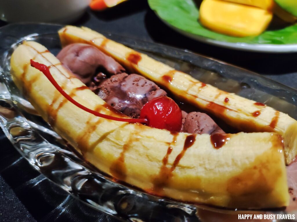 Banana Split Dining at Le Soleil de Boracay - Where to Stay in Boracay Hotel Resort Station 2 vacation staycation - Happy and Busy Travels beachfront
