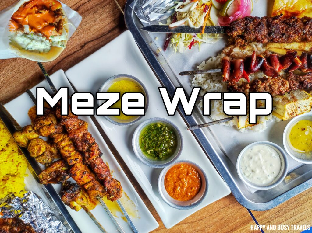 Meze Wrap restaurant - Where to eat in boracay - Happy and Busy travels