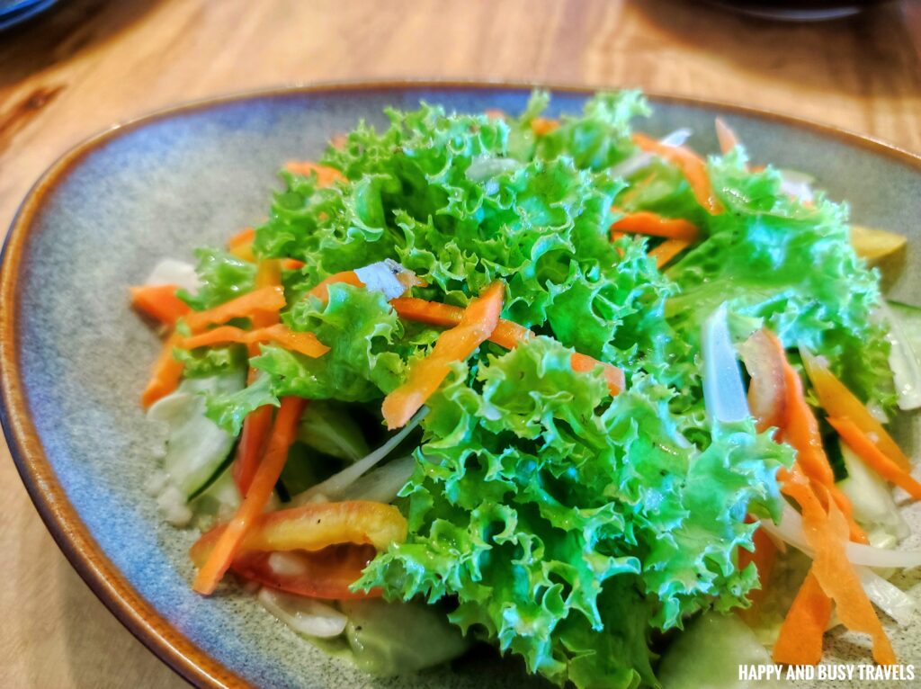 Mixed Green Salad BossJuan Kitchen Molino Bacoor Restaurant Bar - Happy and Busy Travels