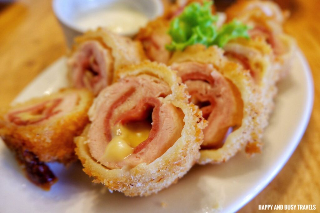 chicken cordon bleu BossJuan Kitchen Molino Bacoor Restaurant Bar - Happy and Busy Travels