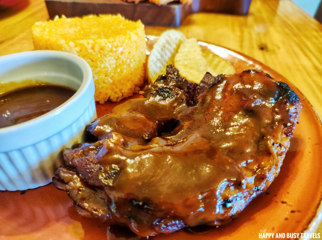 braised pork baby back ribs BossJuan Kitchen Molino Bacoor Restaurant Bar - Happy and Busy Travels