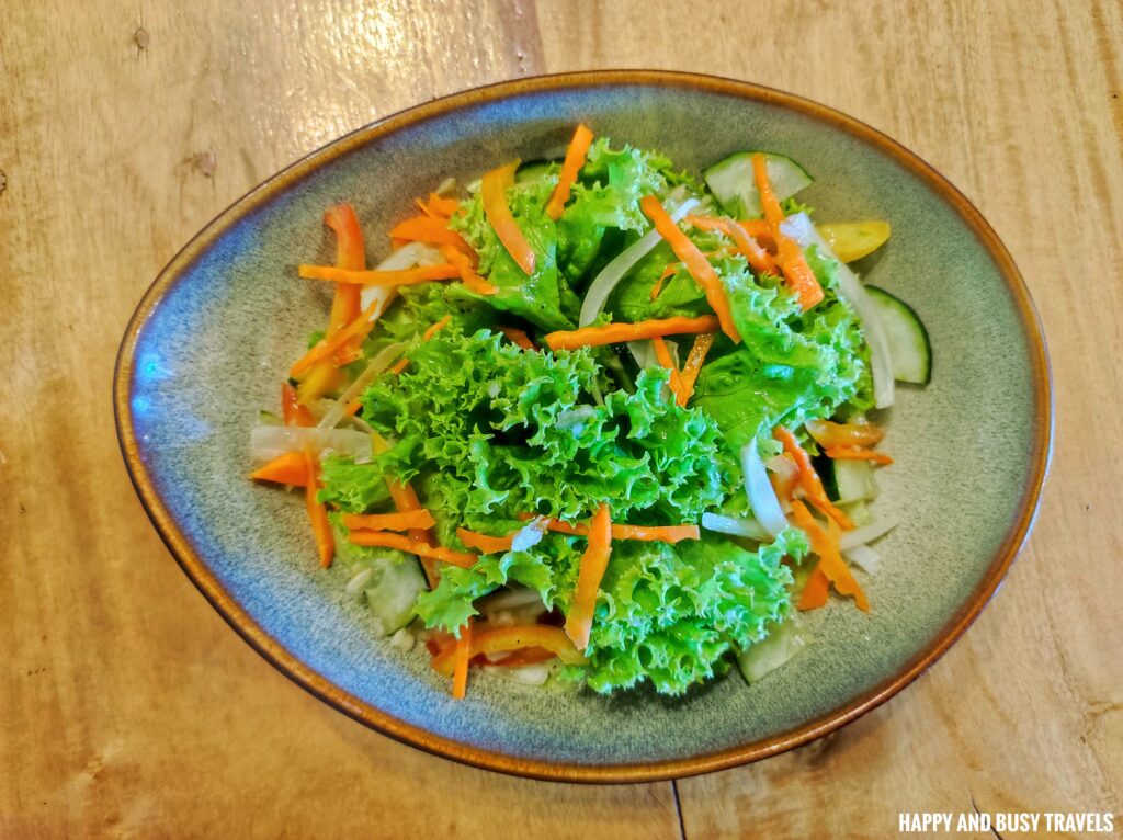 mixed green salad BossJuan Kitchen Molino Bacoor Restaurant Bar - Happy and Busy Travels