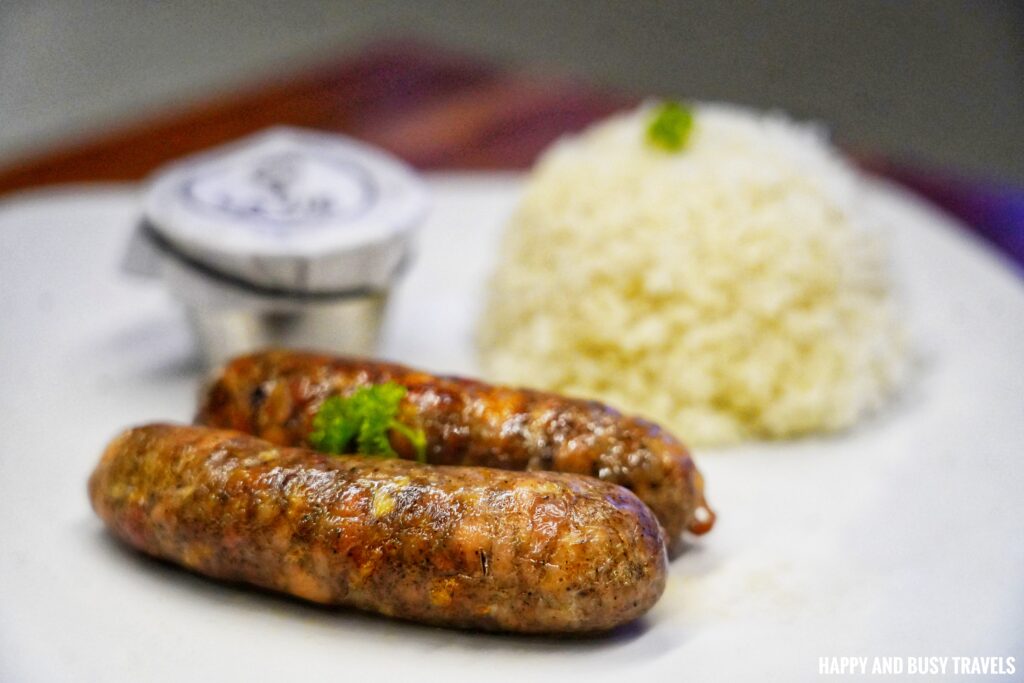 smoked sausage La Vie in the Sky - Restaurant Cebu - Happy and Busy Travels