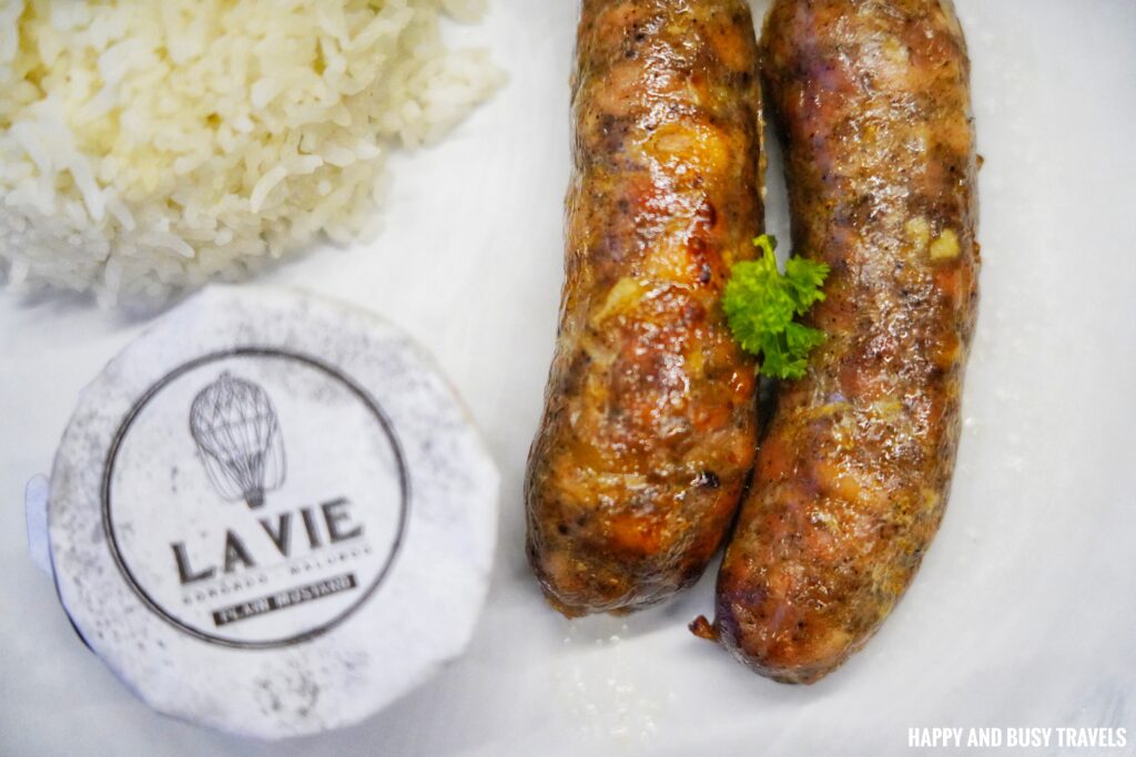 smoked sausage La Vie in the Sky - Restaurant Cebu - Happy and Busy Travels