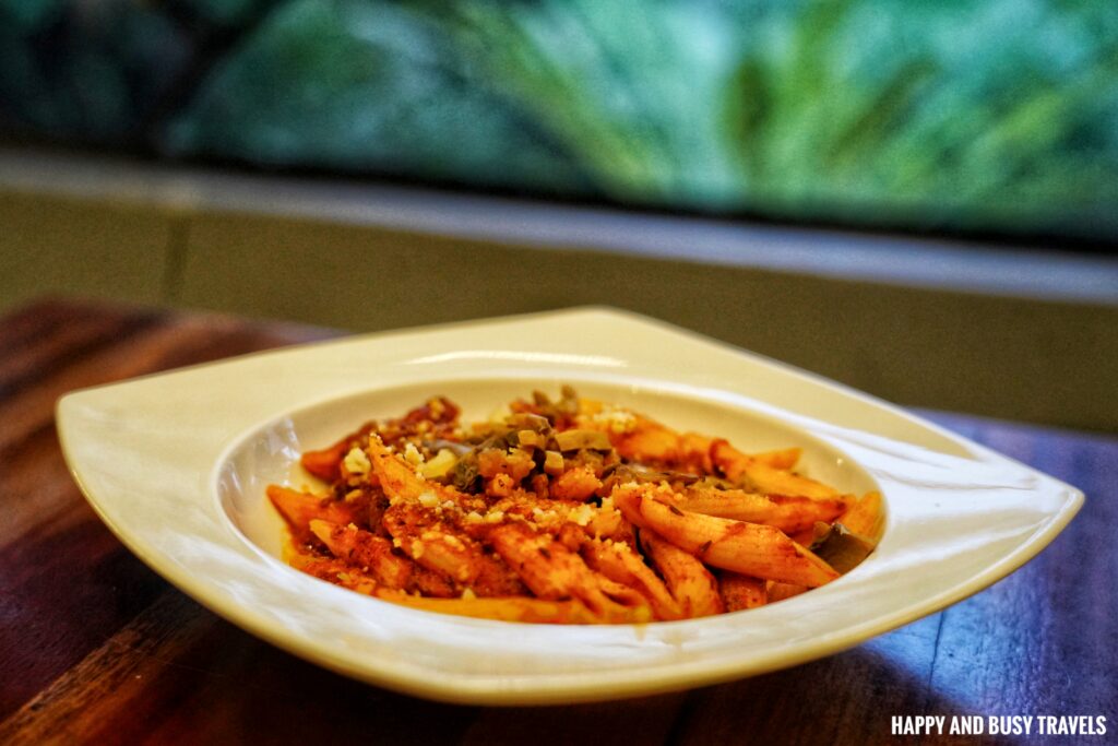 Penne Pasta with Bolognese sauce and mushroom La Vie in the Sky - Restaurant Cebu - Happy and Busy Travels