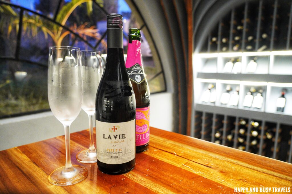 wine La Vie in the Sky - Restaurant Cebu - Happy and Busy Travels
