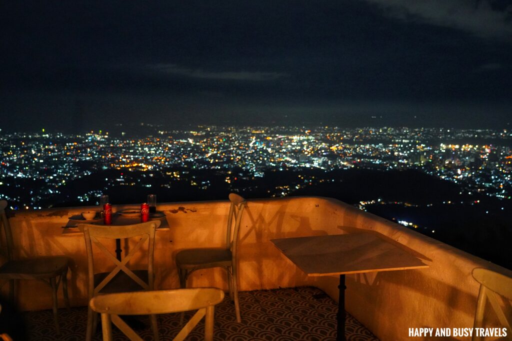 overlooking view La Vie in the Sky - Restaurant Cebu - Happy and Busy Travels