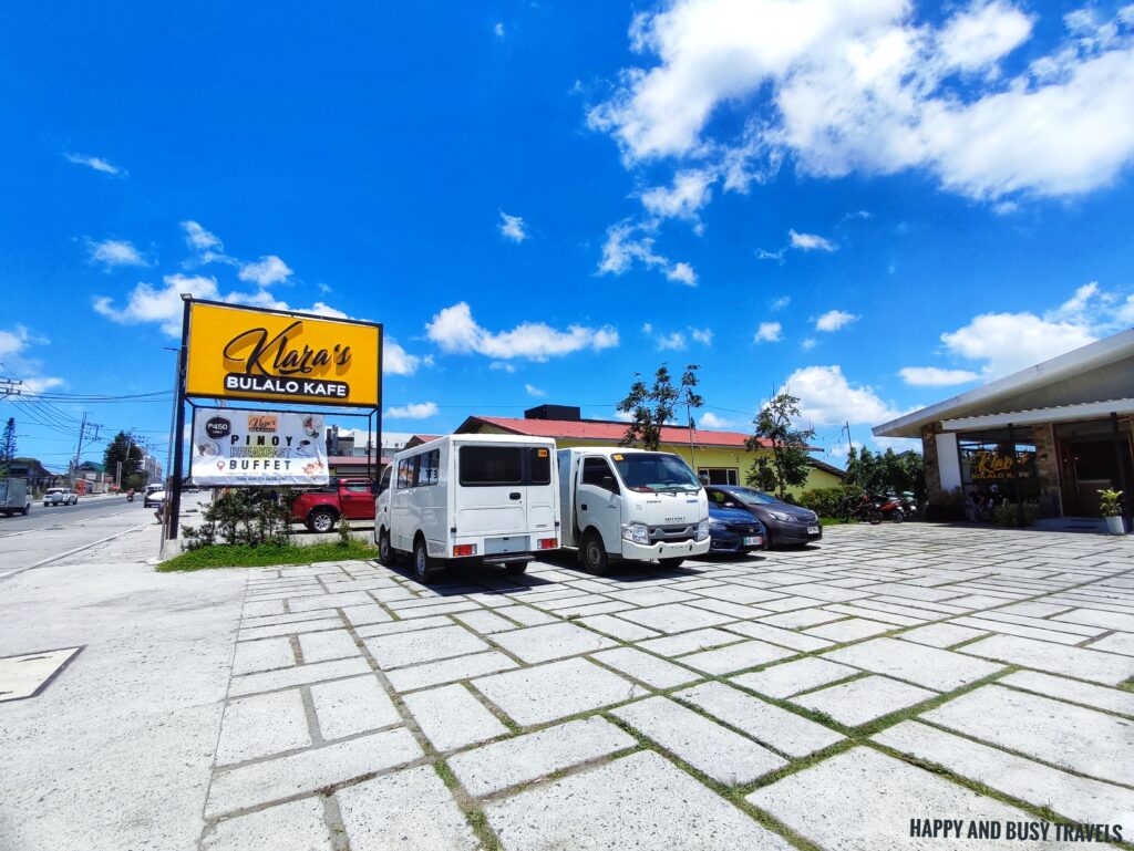 parking Klaras Bulalo Kafe Tagaytay - Where to eat in Tagaytay - Happy and Busy Travels