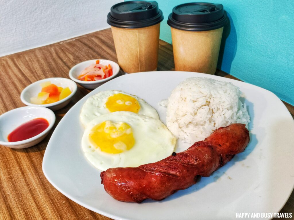 longanisa breakfast Arzo Hotel Makati Premier Annex - Where to stay in Makati budget hotel - Happy and Busy Travels