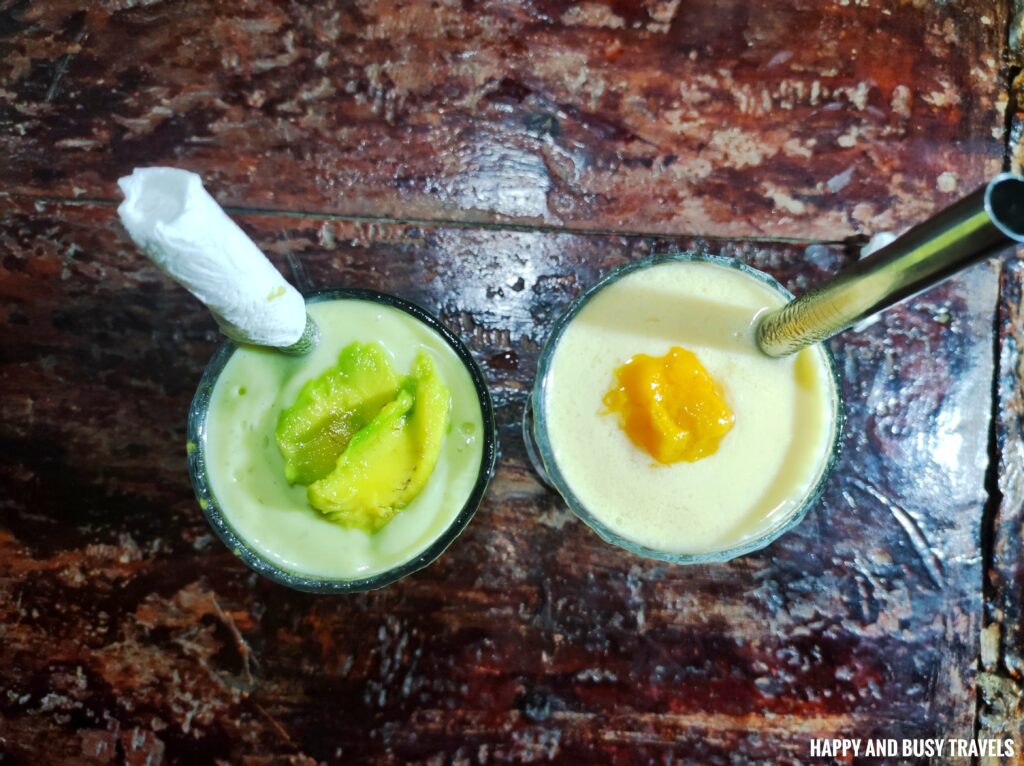 avocado mango shake The Beehive Camiguin Driftwood Cafe - Where to eat in Camiguin restaurant - Happy and Busy Travels