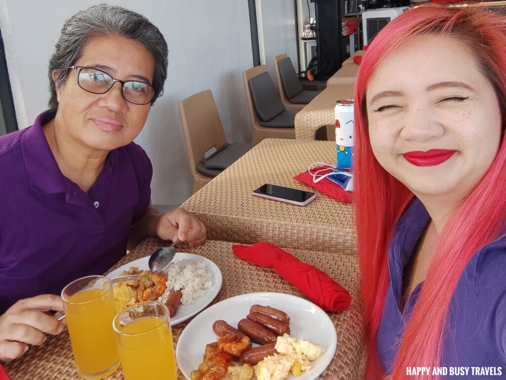 breakfast buffet Yello Hotel - Where to stay in Cebu - Happy and Busy Travels