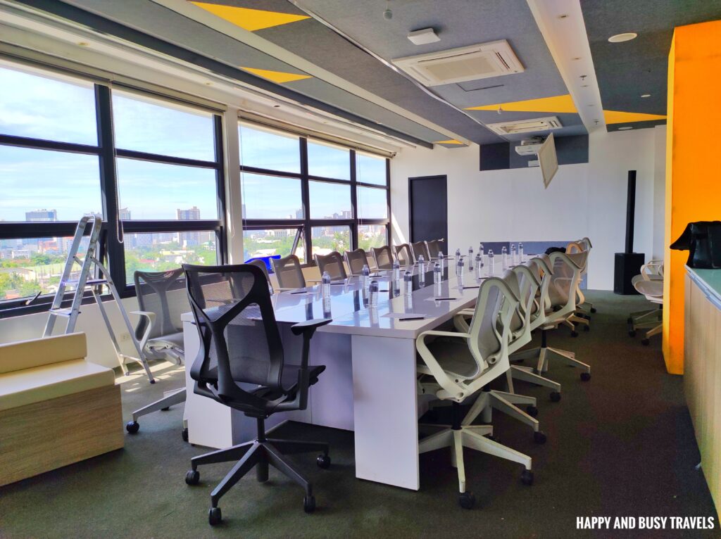 smart meeting room Yello Hotel - Where to stay in Cebu - Happy and Busy Travels