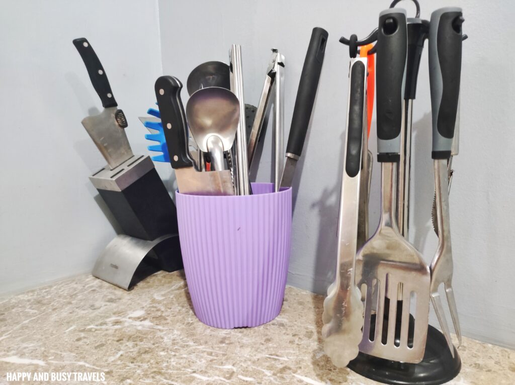 kitchen utensils Teus Farm and River Stone Resort Private - Happy and Busy Travels