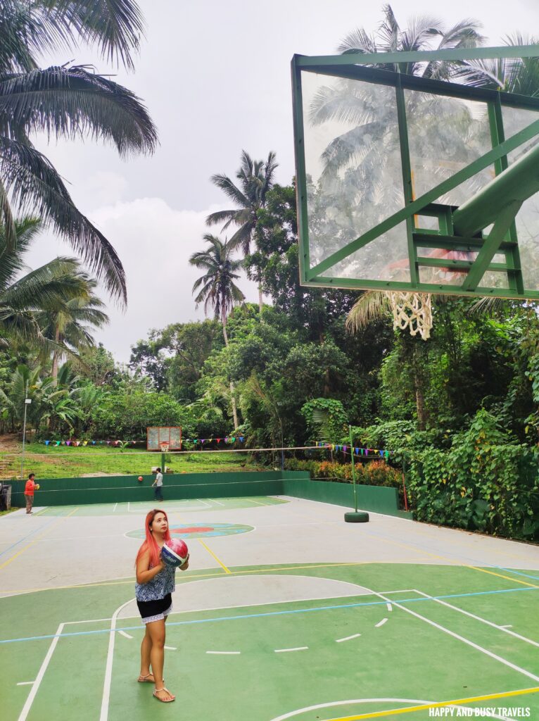 basketball court amenities Teus Farm and River Stone Resort Private - Happy and Busy Travels