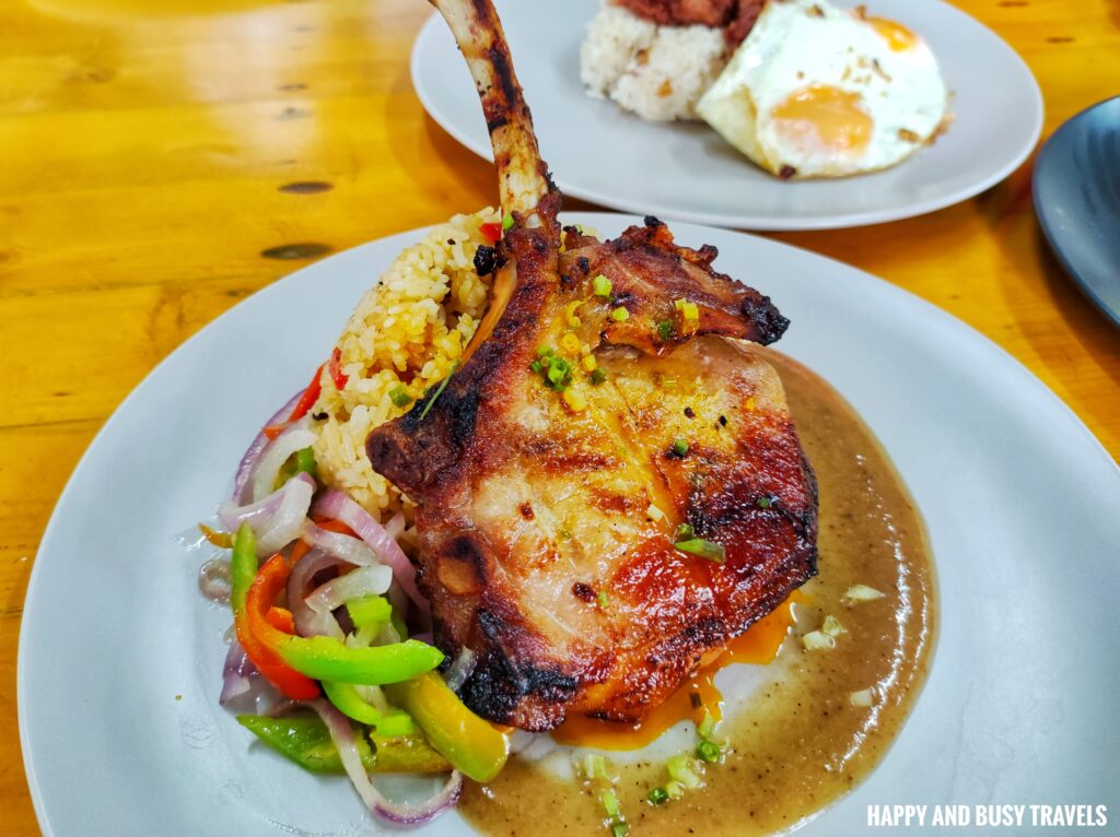 grilled porkchop bbq Verdiview Restaurant - Where to eat in Tagaytay Filipino Food - Happy and Busy Travels