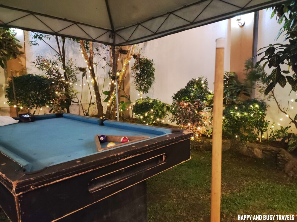 billiard Albertos by DJ Seungli Suites and Resort - Where to stay in amadeo cavite - private resort - Happy and Busy Travels