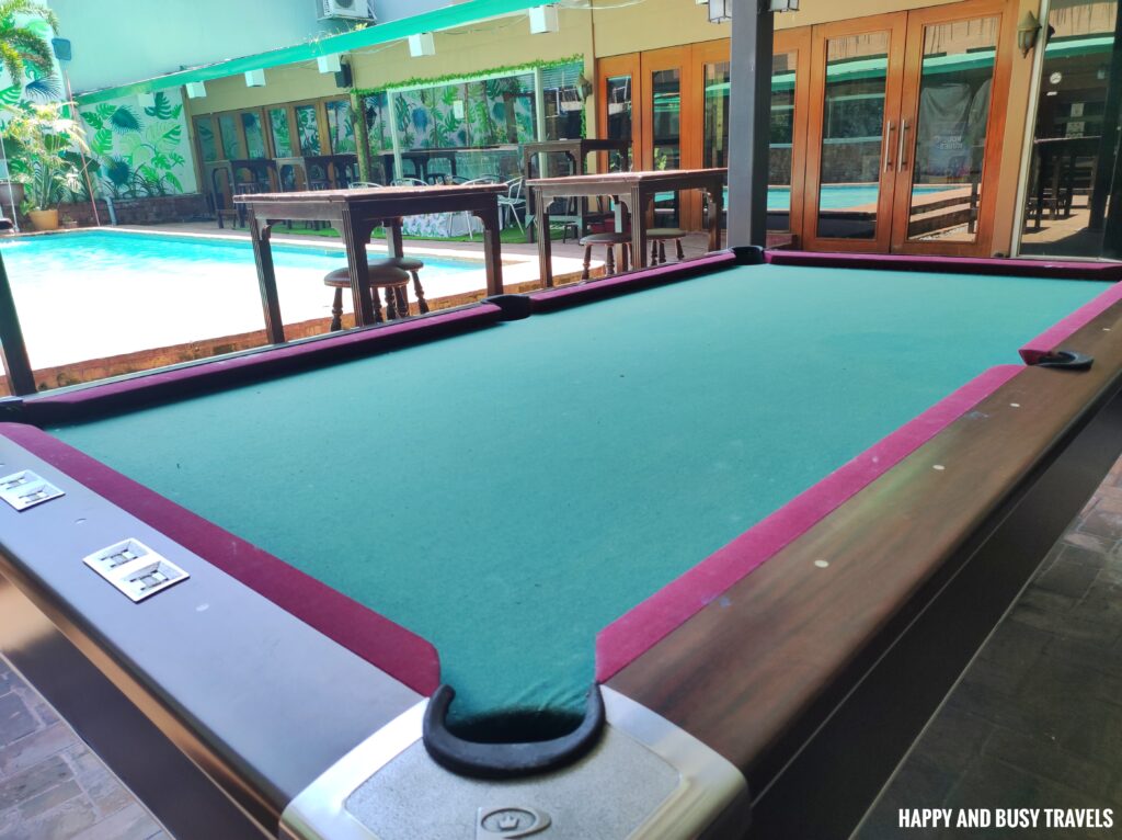billiards Arzo Hotel Manila - Where to stay in Paco Manila - Happy and Busy Travels
