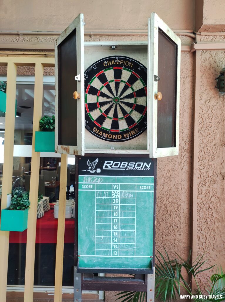 dart board Arzo Hotel Manila - Where to stay in Paco Manila - Happy and Busy Travels